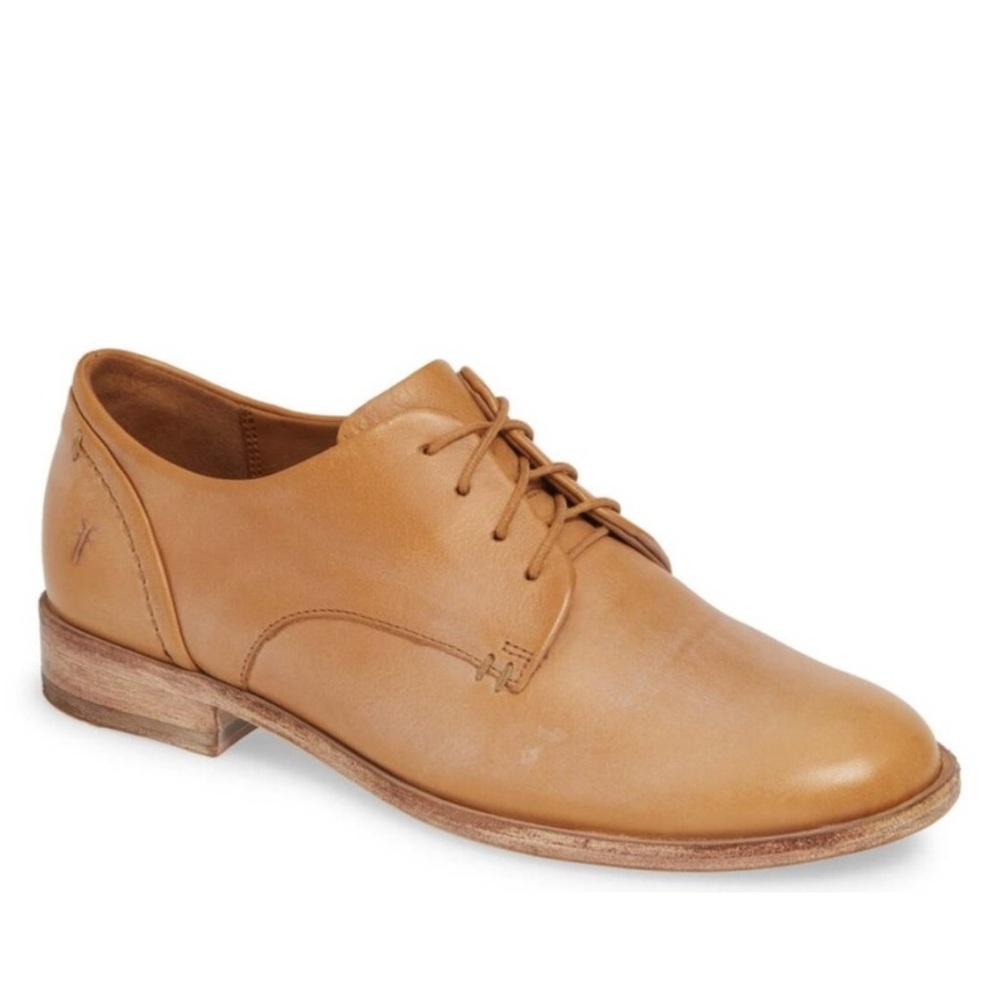 Frye Tan Leather Loafers